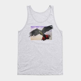 Red Tailed Black Cockatoo Tank Top